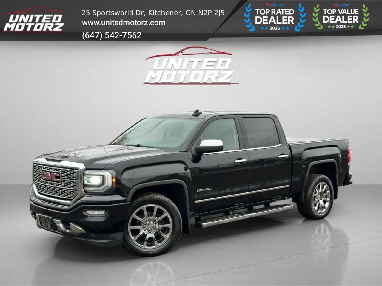 2016 GMC Sierra 1500 Denali 5.3L V8~SAFETY CERTIFIED~NO ACCIDENTS~Beige Photo0