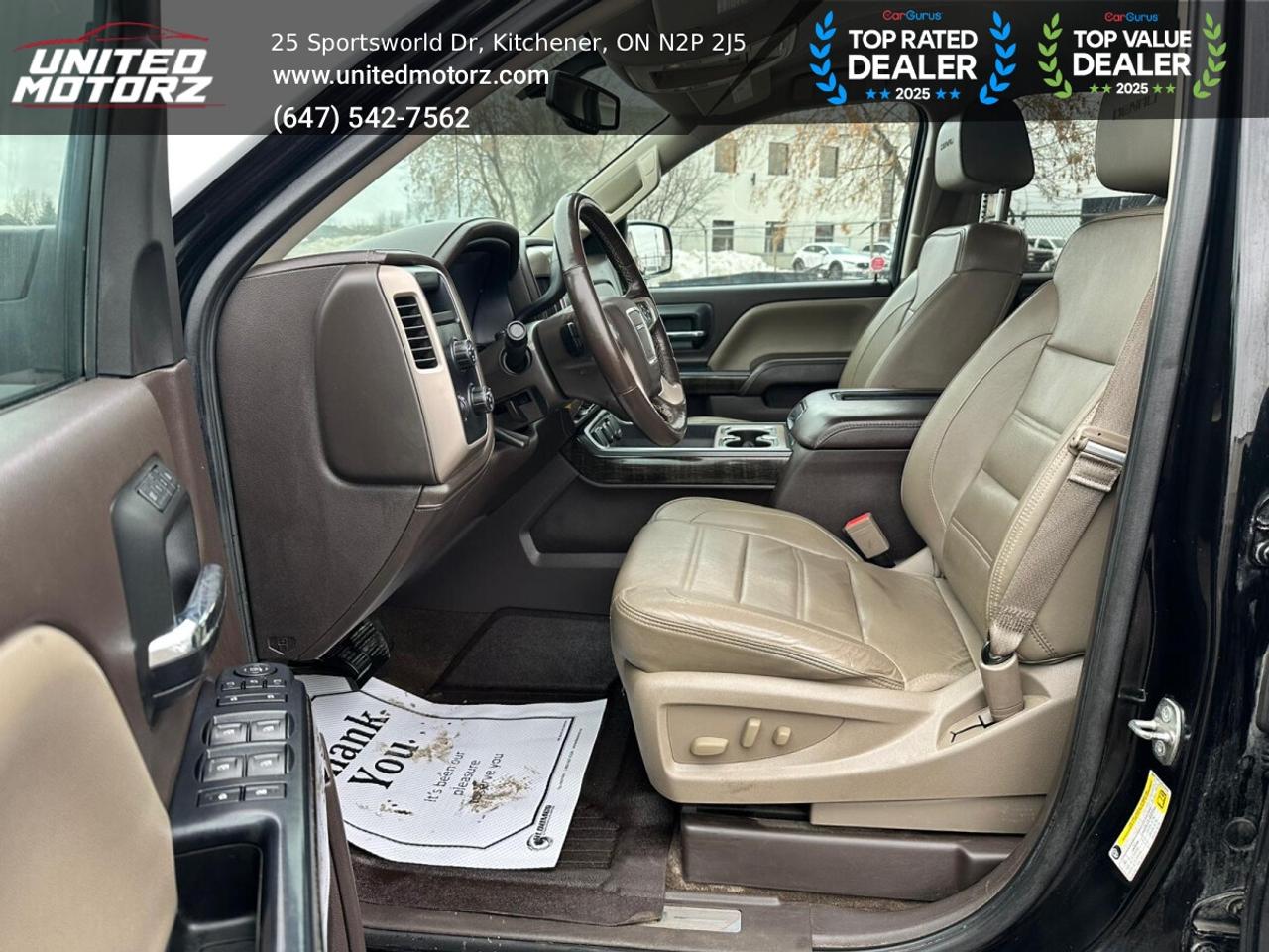 2016 GMC Sierra 1500 Denali 5.3L V8~SAFETY CERTIFIED~NO ACCIDENTS~Beige Photo