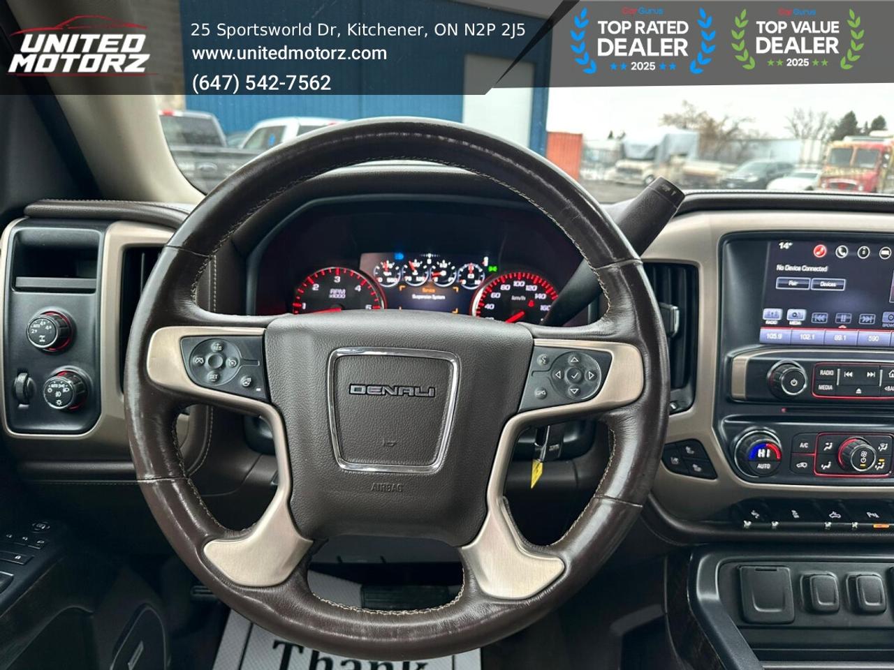 2016 GMC Sierra 1500 Denali 5.3L V8~SAFETY CERTIFIED~NO ACCIDENTS~Beige Photo