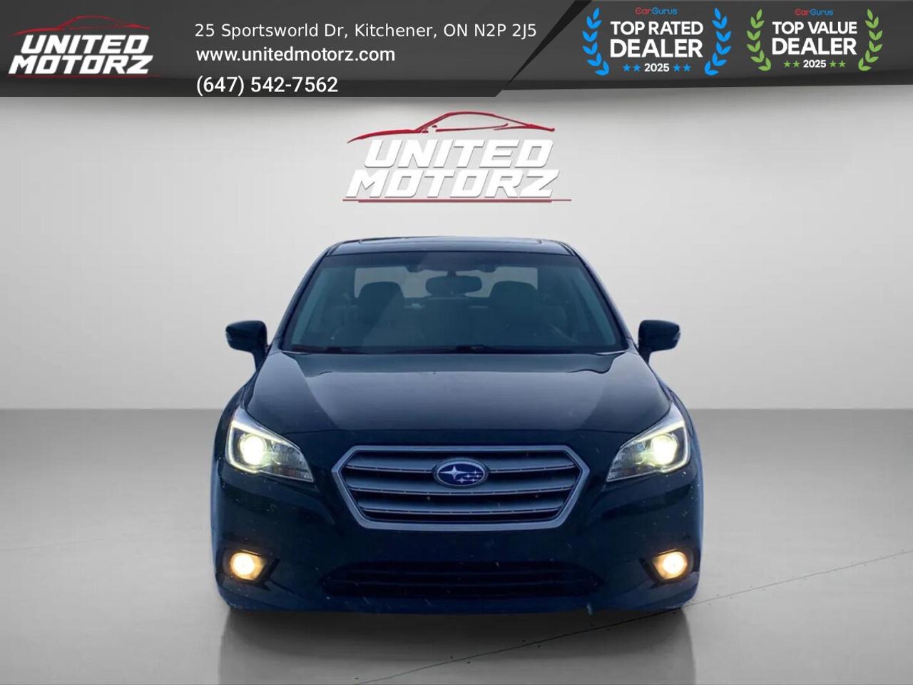 2015 Subaru Legacy w/Limited & Tech Pkg. AWD~SAFETY CERTIFIED~ONE OWN Photo