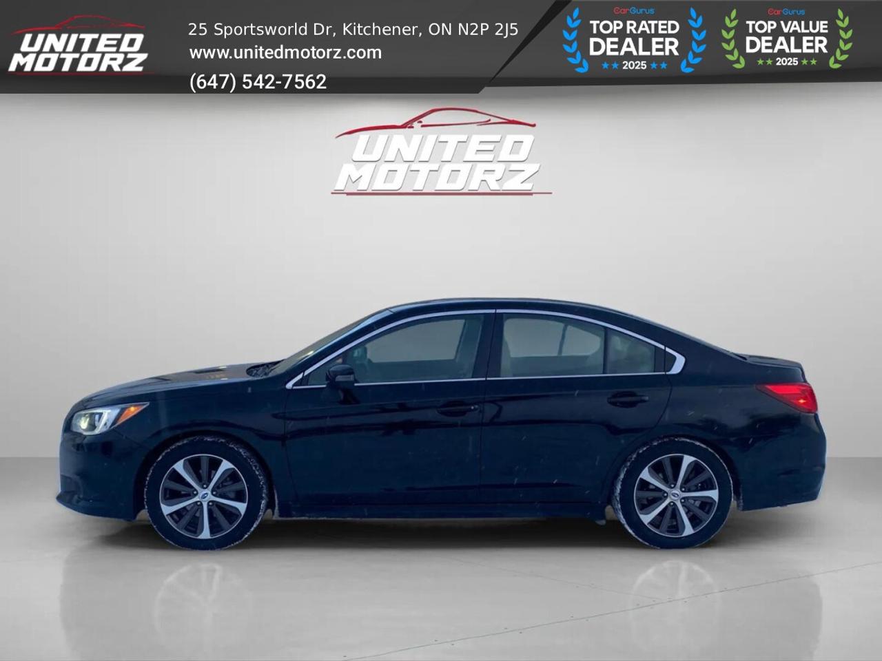 2015 Subaru Legacy w/Limited & Tech Pkg. AWD~SAFETY CERTIFIED~ONE OWN Photo