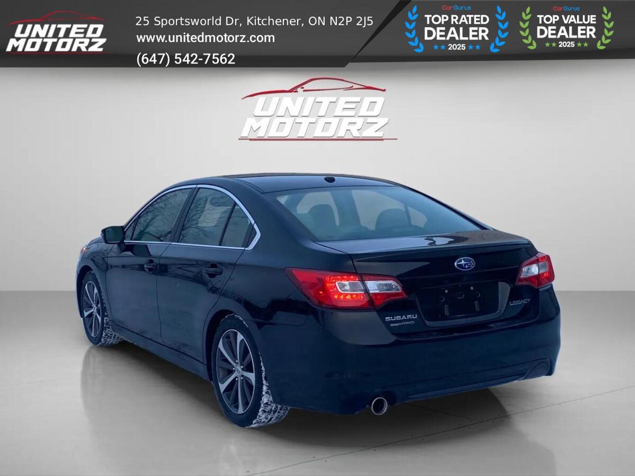 2015 Subaru Legacy w/Limited & Tech Pkg. AWD~SAFETY CERTIFIED~ONE OWN Photo