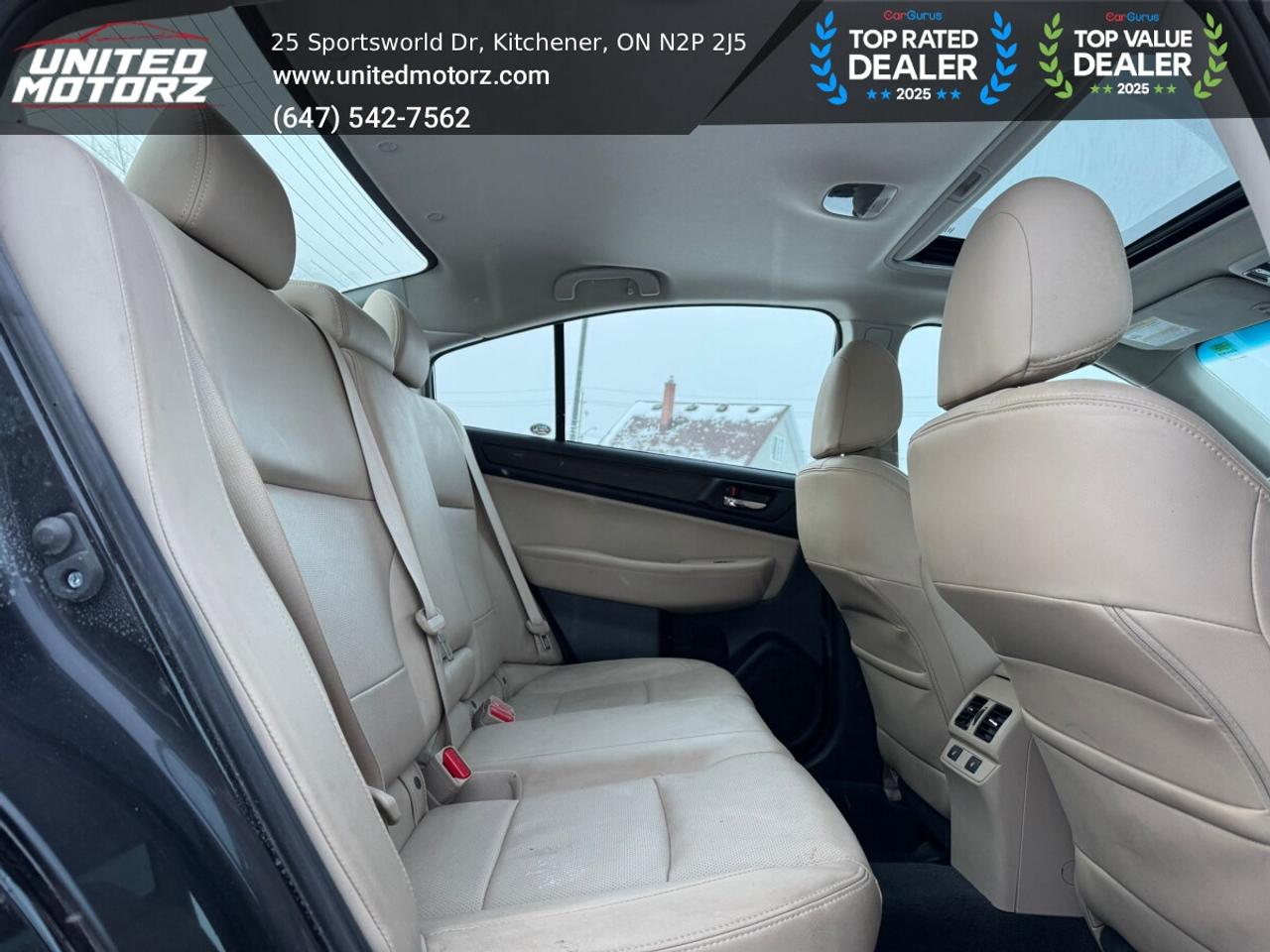 2015 Subaru Legacy w/Limited & Tech Pkg. AWD~SAFETY CERTIFIED~ONE OWN Photo