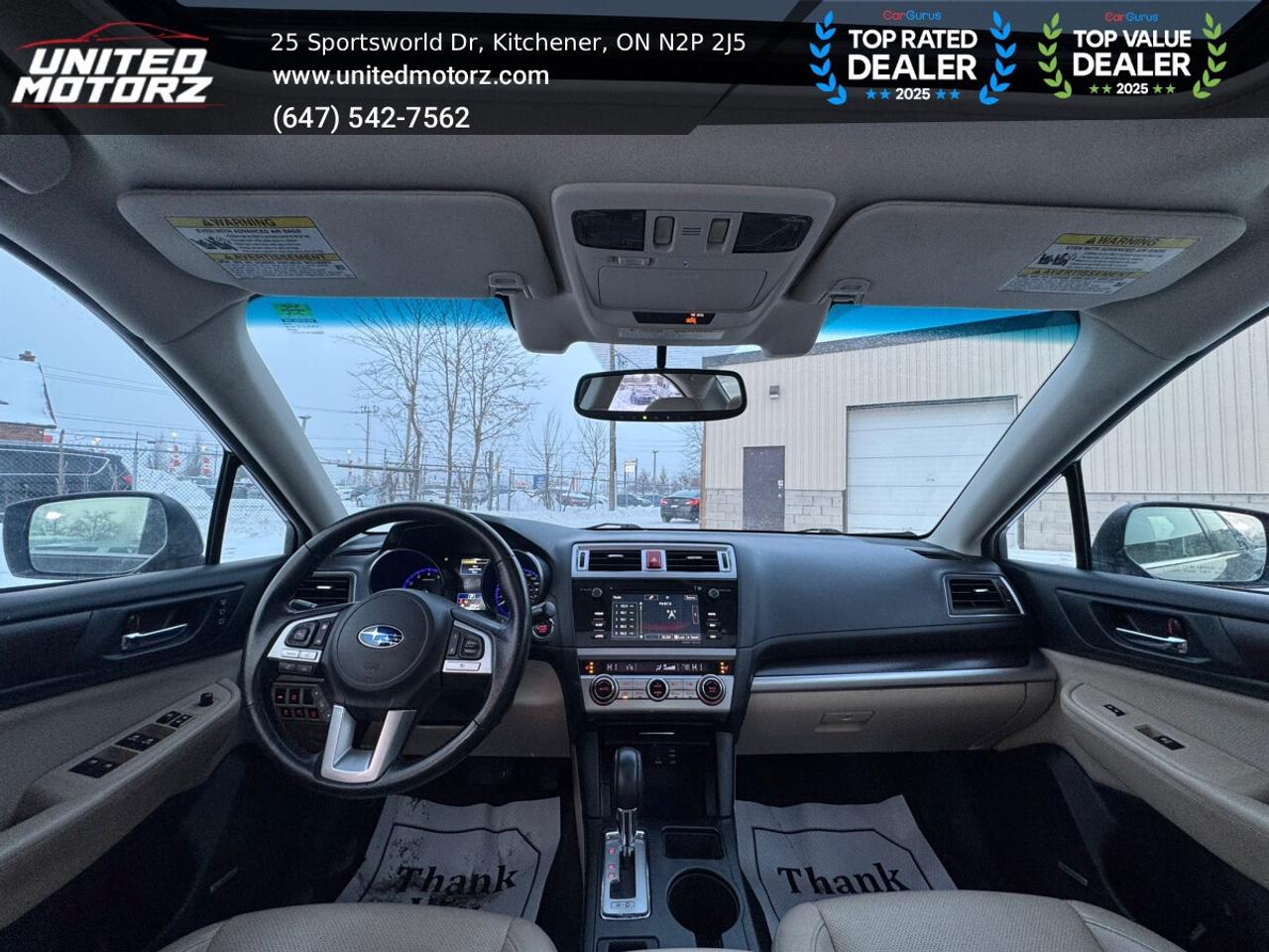 2015 Subaru Legacy w/Limited & Tech Pkg. AWD~SAFETY CERTIFIED~ONE OWN Photo