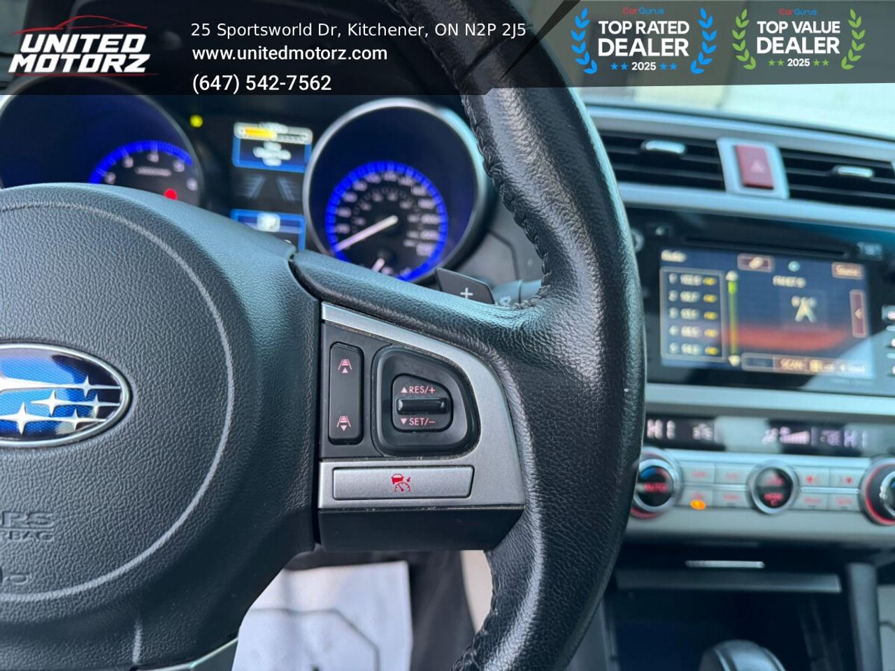 2015 Subaru Legacy w/Limited & Tech Pkg. AWD~SAFETY CERTIFIED~ONE OWN Photo