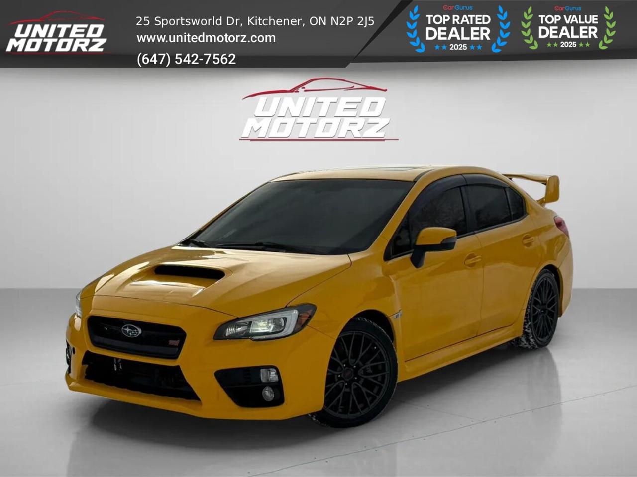 2016 Subaru WRX STI Limited AWD Man. 268 hp~WRAPPED ! Photo0