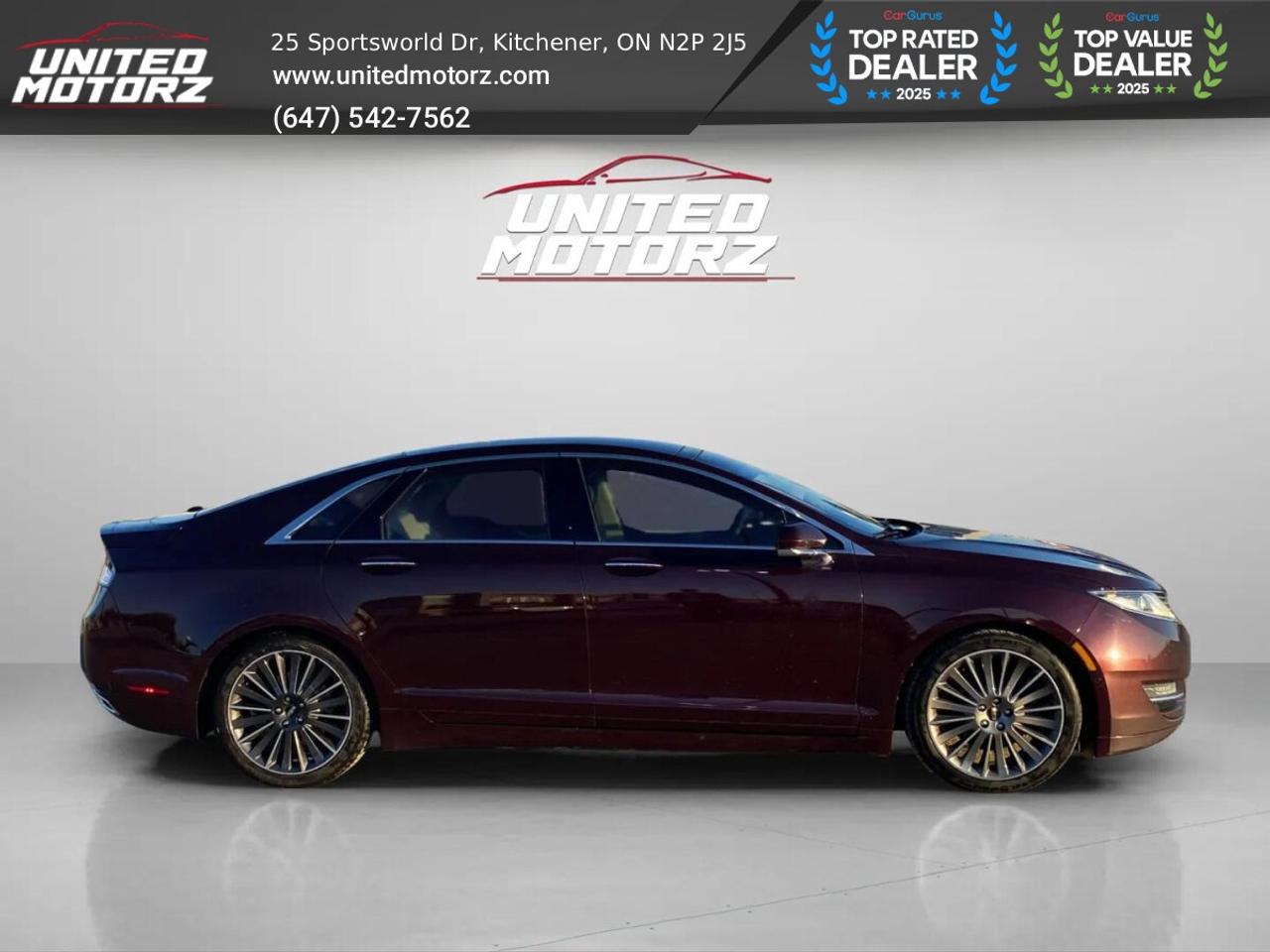 2013 Lincoln MKZ AWD~SAFETY CERTIFIED~NO ACCIDENTS~33 Service Recor Photo3