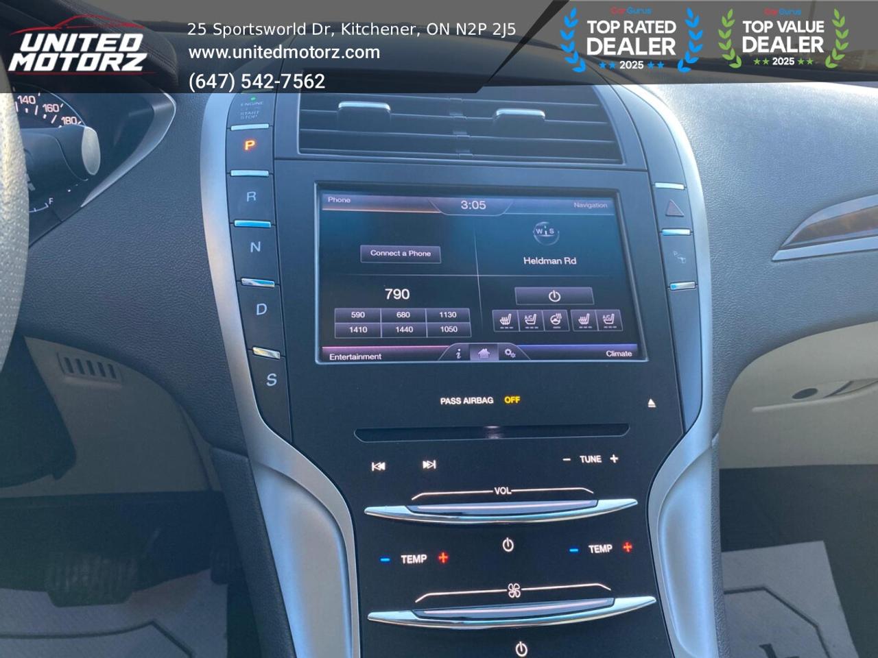 2013 Lincoln MKZ AWD~SAFETY CERTIFIED~NO ACCIDENTS~33 Service Recor Photo