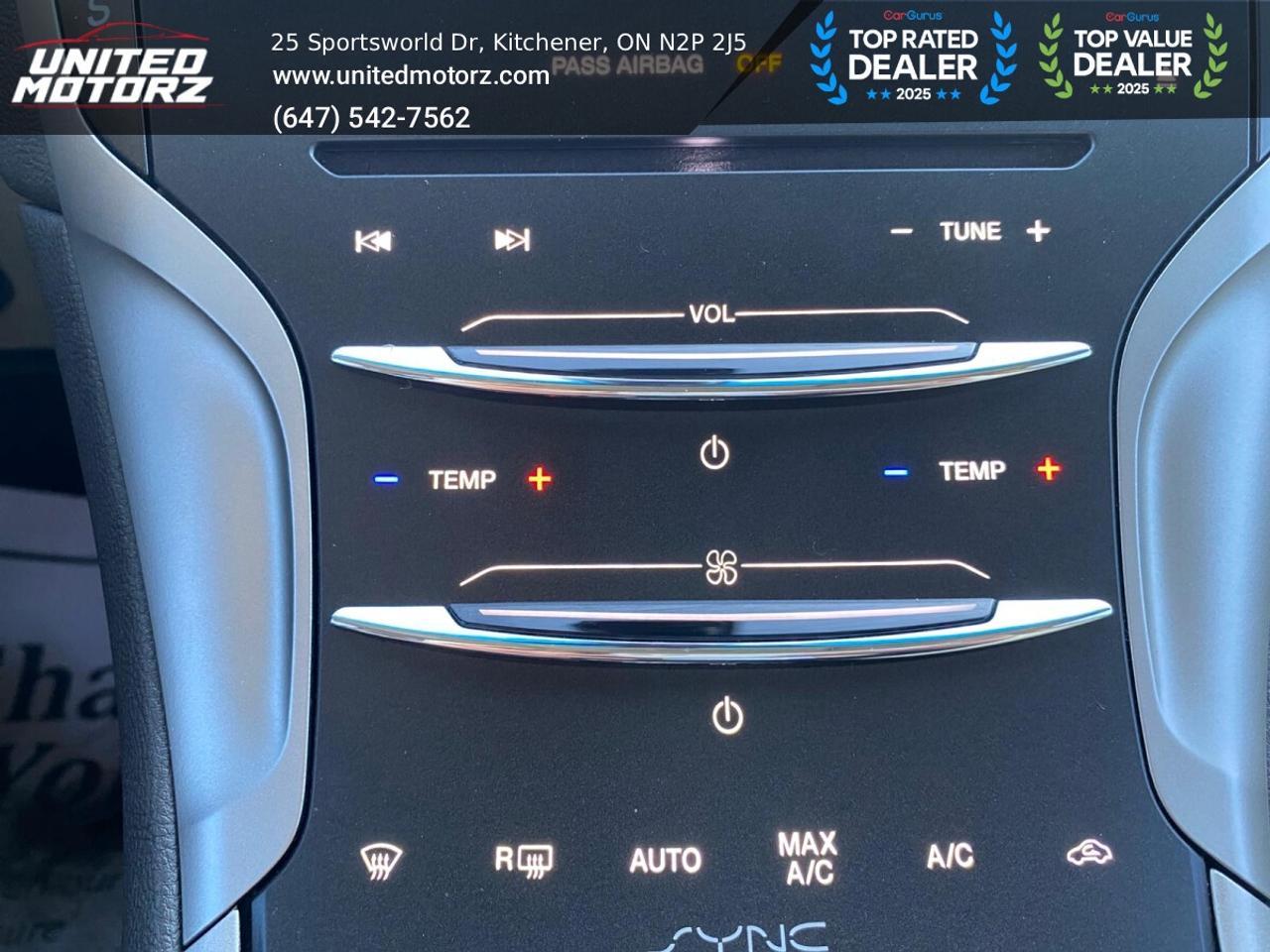 2013 Lincoln MKZ AWD~SAFETY CERTIFIED~NO ACCIDENTS~33 Service Recor Photo