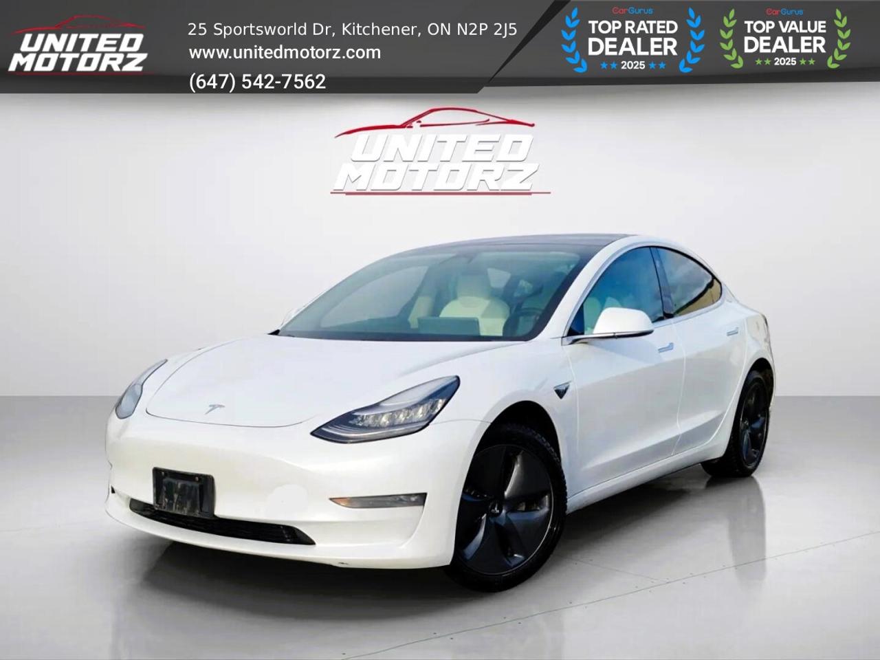 2019 Tesla Model 3 Standard Range Plus~SAFETY CERTIFIED~ONE OWNER~NO Photo