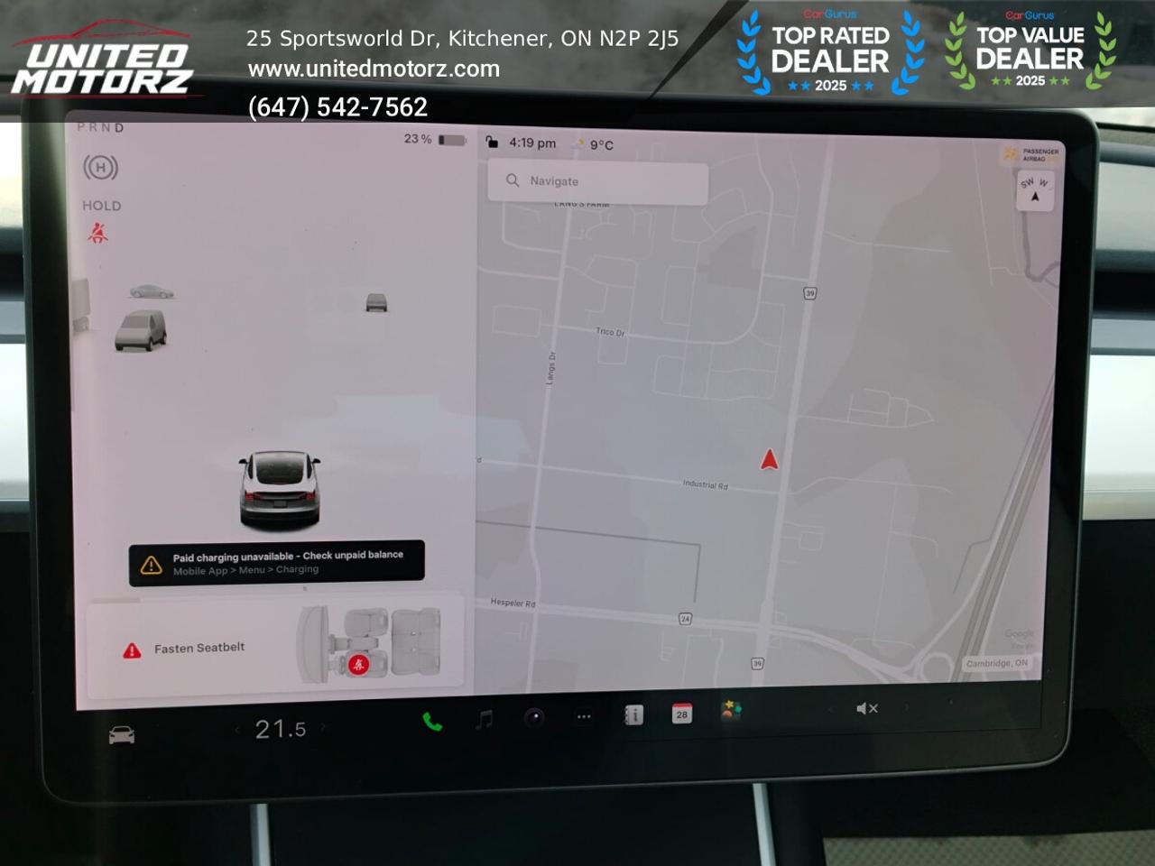 2019 Tesla Model 3 Standard Range Plus~SAFETY CERTIFIED~ONE OWNER~NO Photo
