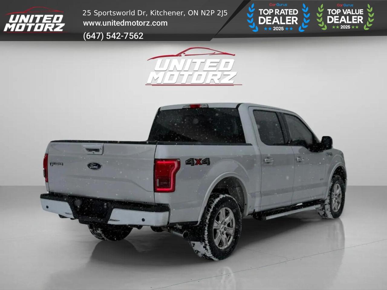 2016 Ford F-150 Lariat Sport 145" SuperCrew 4WD~SAFETY CERTIFIED~ Photo4