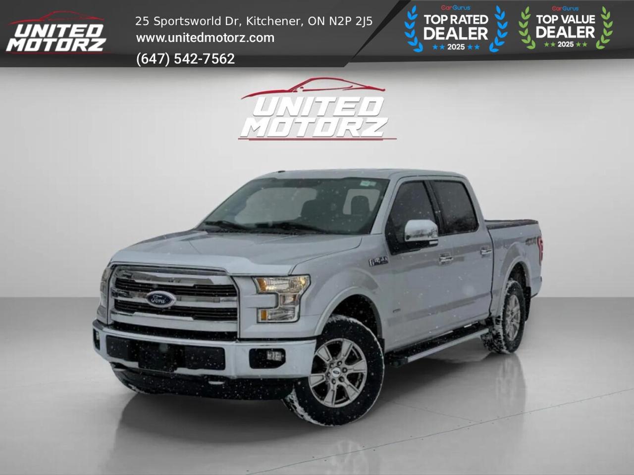 2016 Ford F-150 Lariat Sport 145" SuperCrew 4WD~SAFETY CERTIFIED~ Photo0