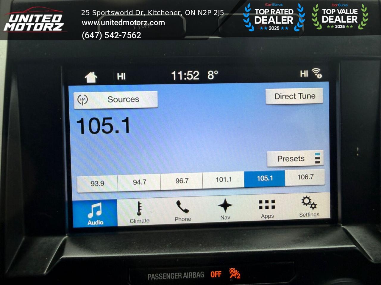 2016 Ford F-150 Lariat Sport 145" SuperCrew 4WD~SAFETY CERTIFIED~ Photo