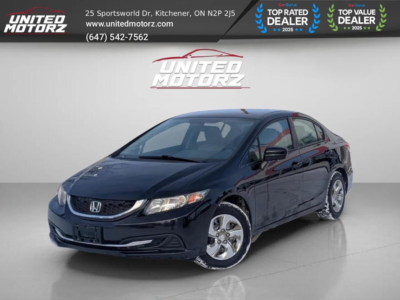 2014 Honda Civic LX~SAFETY CERTIFIED~ Photo