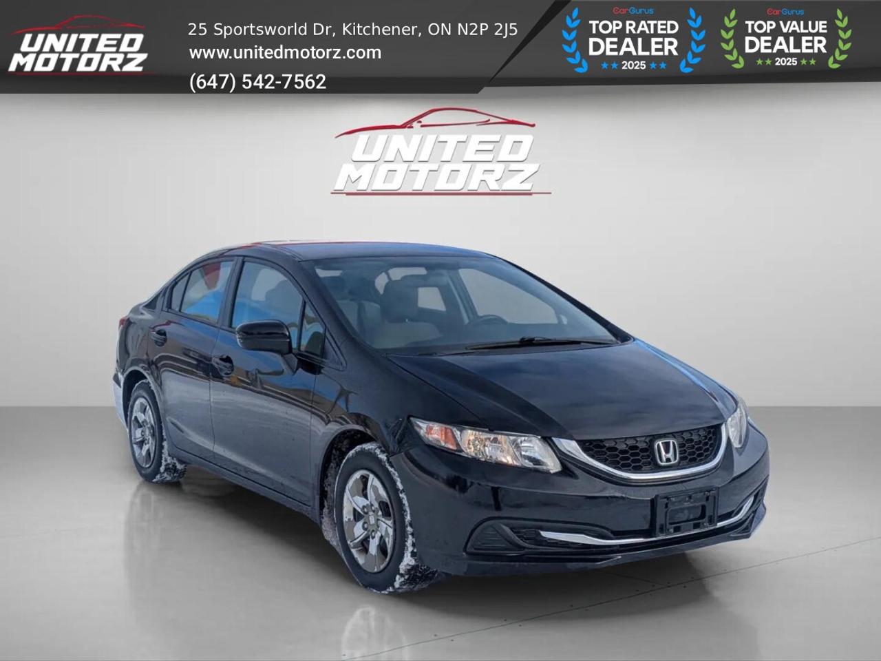 2014 Honda Civic LX~SAFETY CERTIFIED~ Photo2