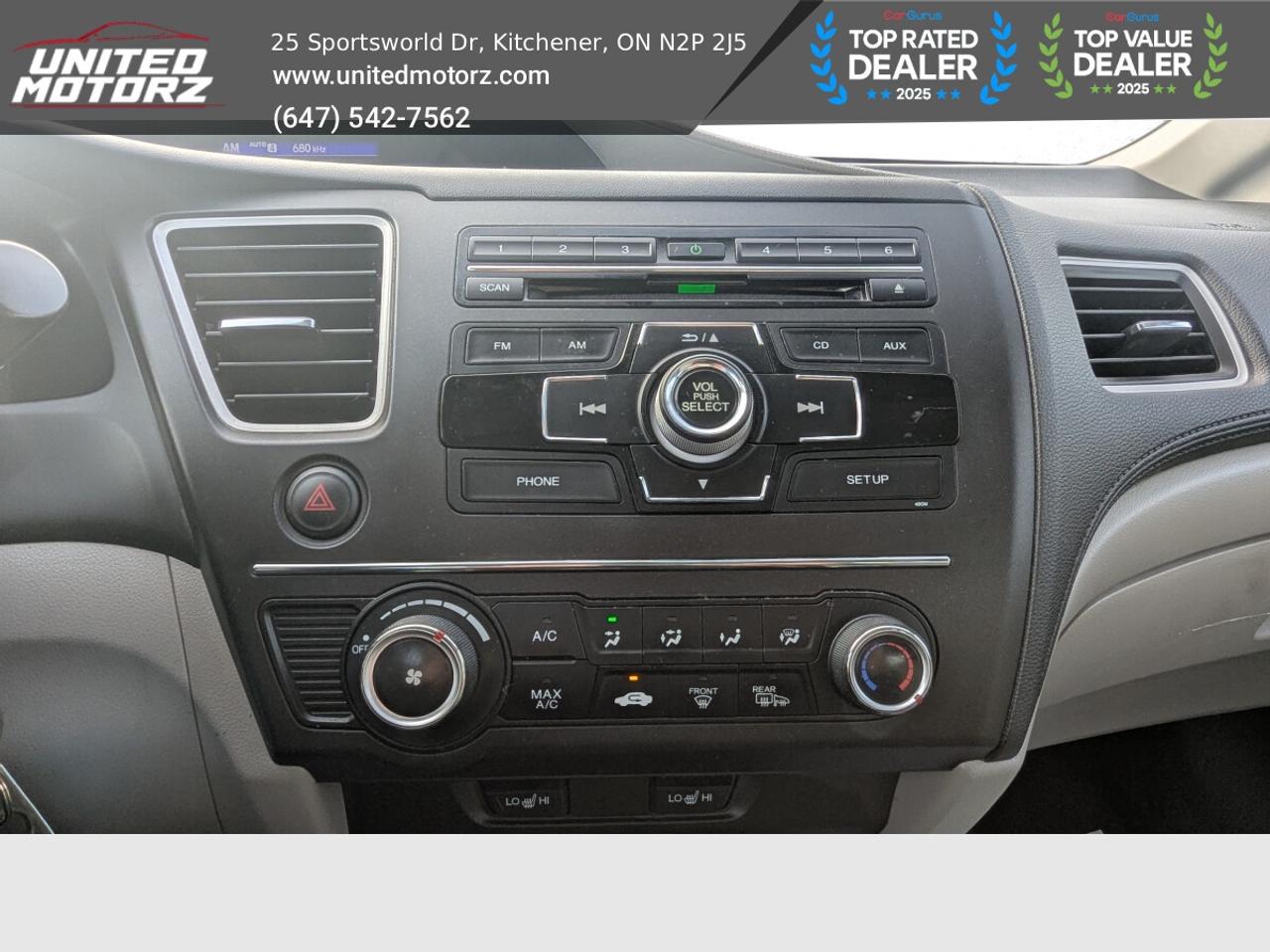 2014 Honda Civic LX~SAFETY CERTIFIED~ Photo