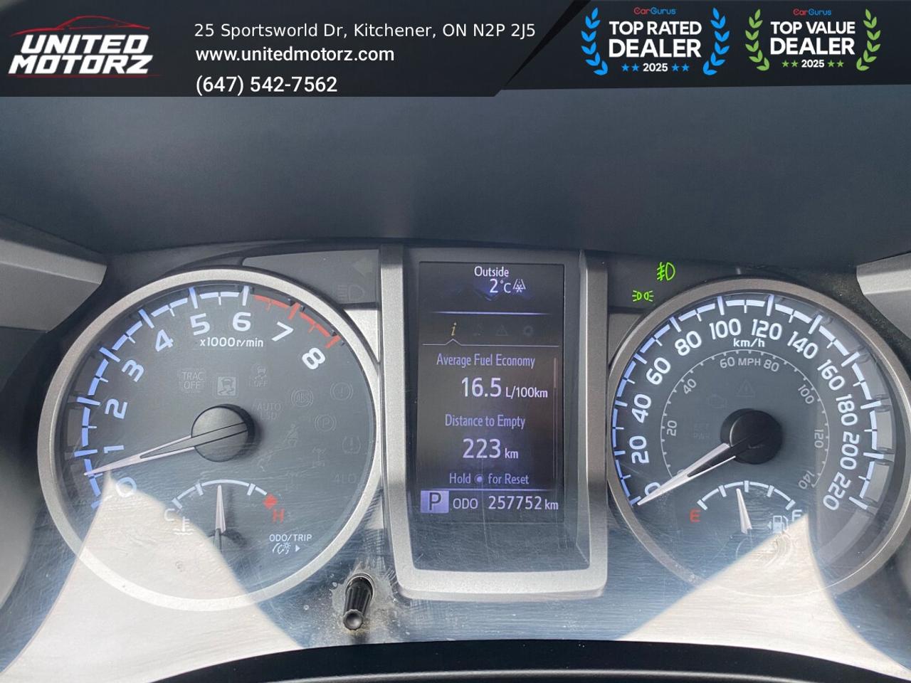 2016 Toyota Tacoma 4WD Access Cab V6 Auto SR5~SAFETY CERTIFIED~NO ACC Photo