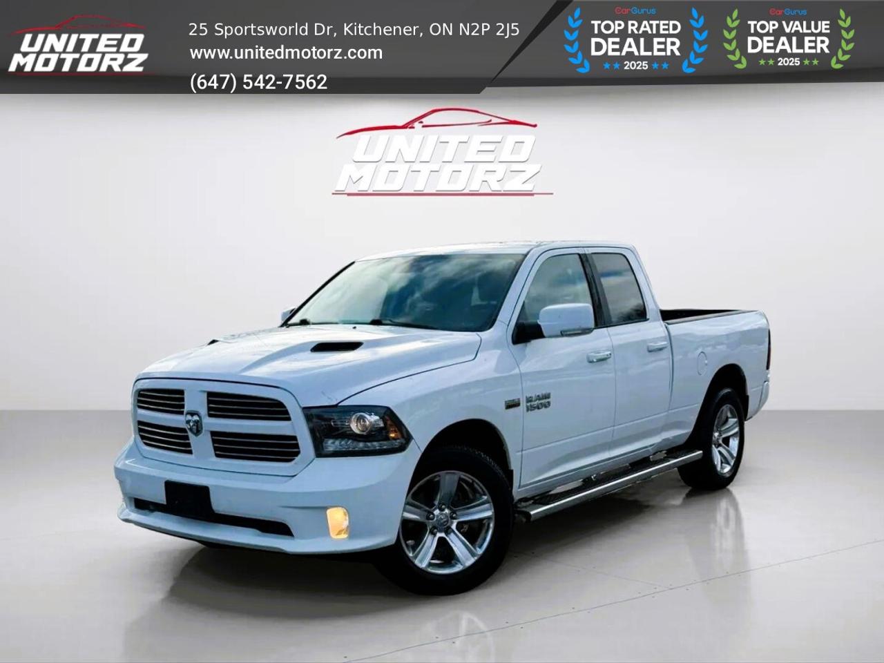 2015 RAM 1500 Sport 5.7L HemiV8 Quad Cab~SAFETY CERTIFIED~32 Se Photo0