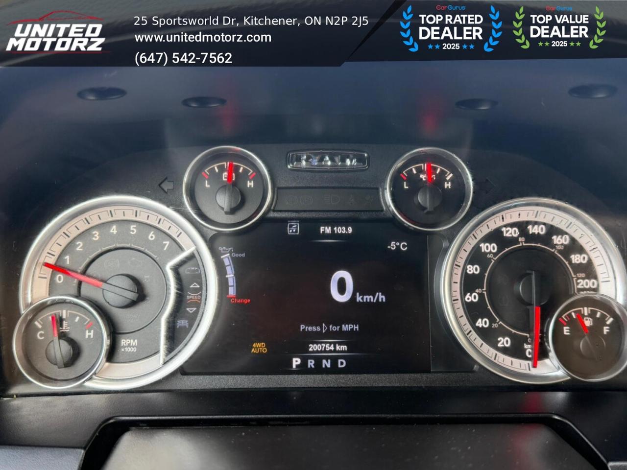 2015 RAM 1500 Sport 5.7L HemiV8 Quad Cab~SAFETY CERTIFIED~32 Se Photo