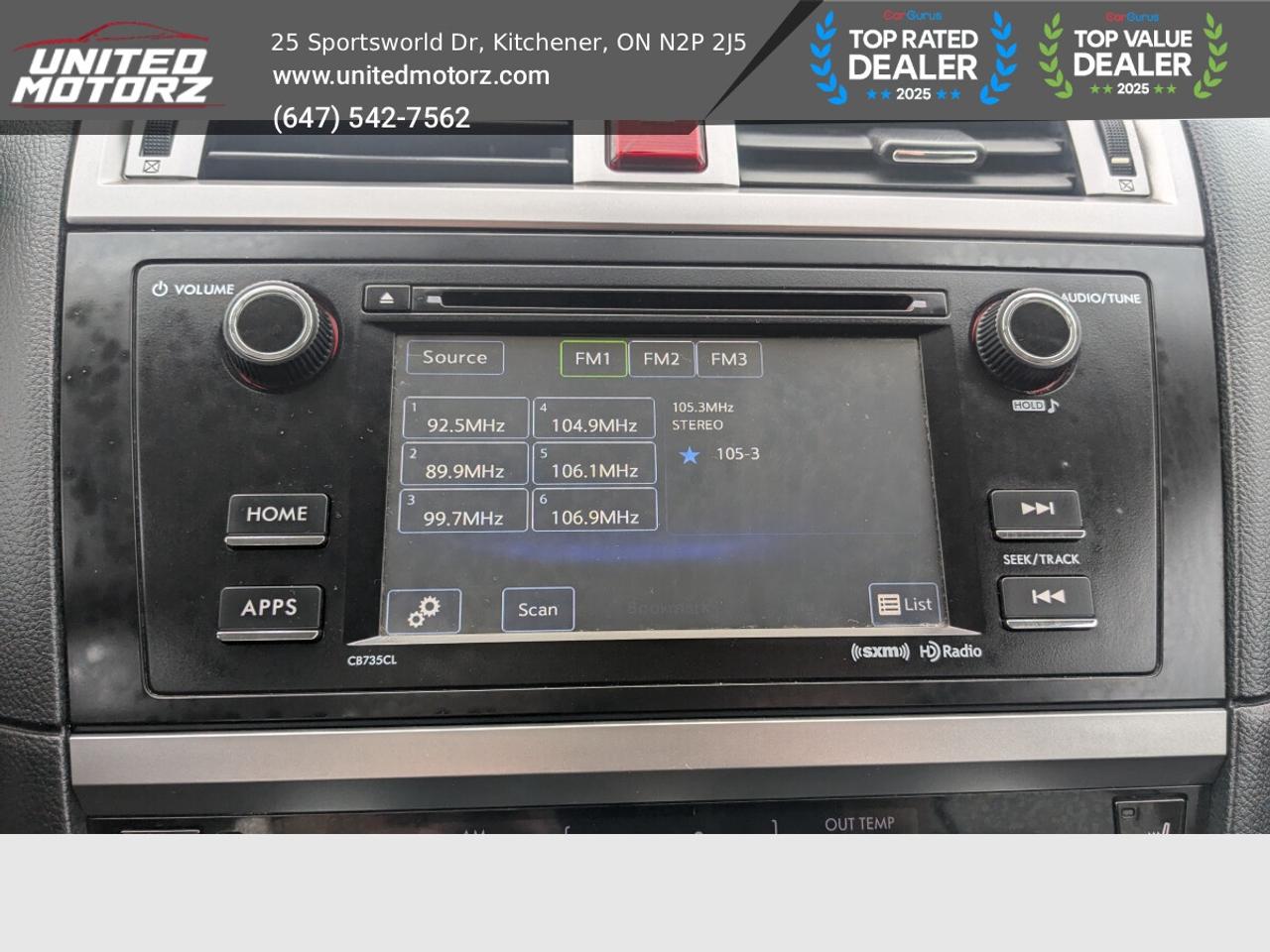 2016 Subaru Outback 2.5i~SAFETY CERTIFIED~NO ACCIDENTS~ Photo