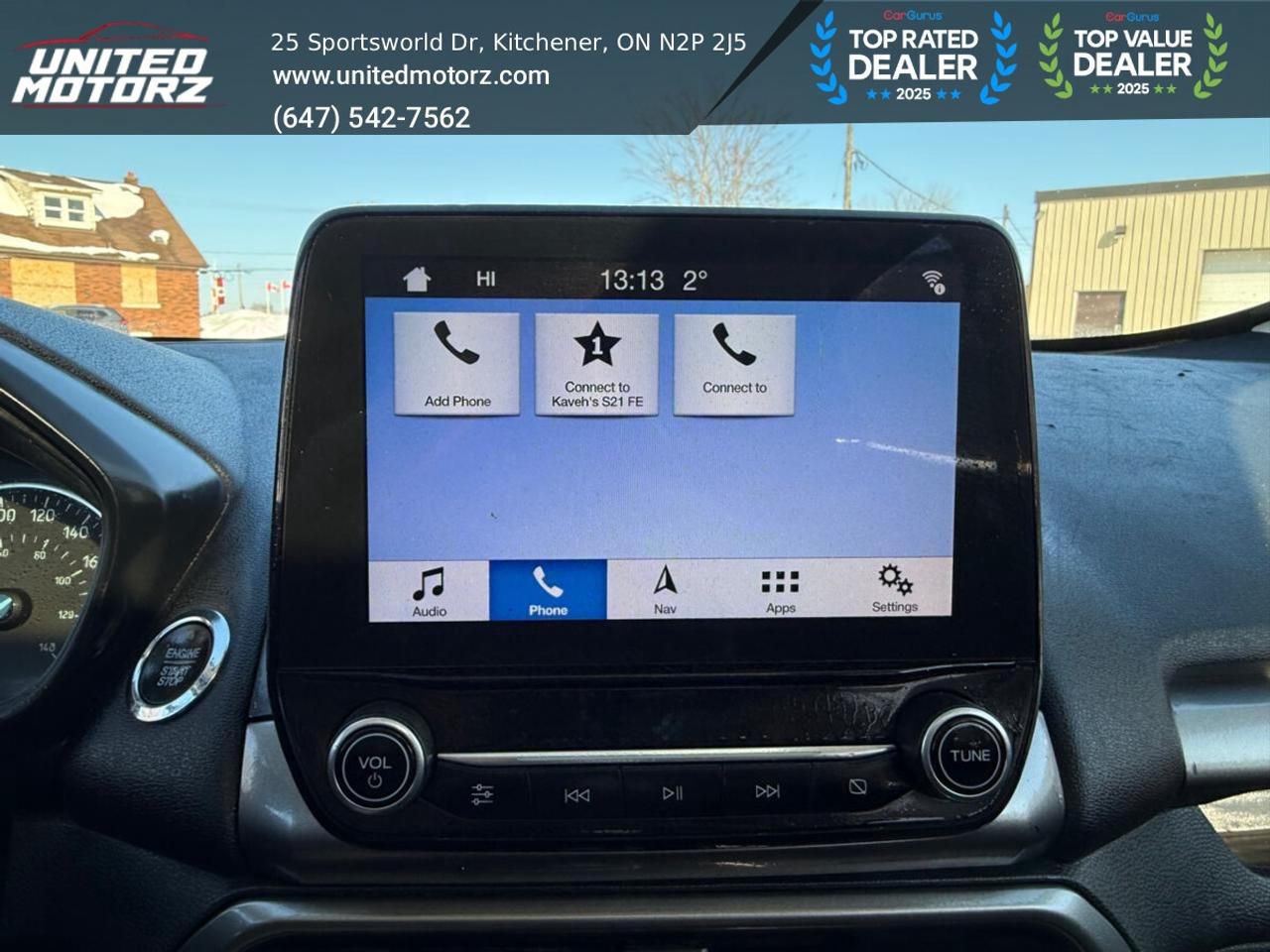 2019 Ford EcoSport SE~SAFETY CERTIFIED~ONE OWNER~NO ACCIDENTS Photo