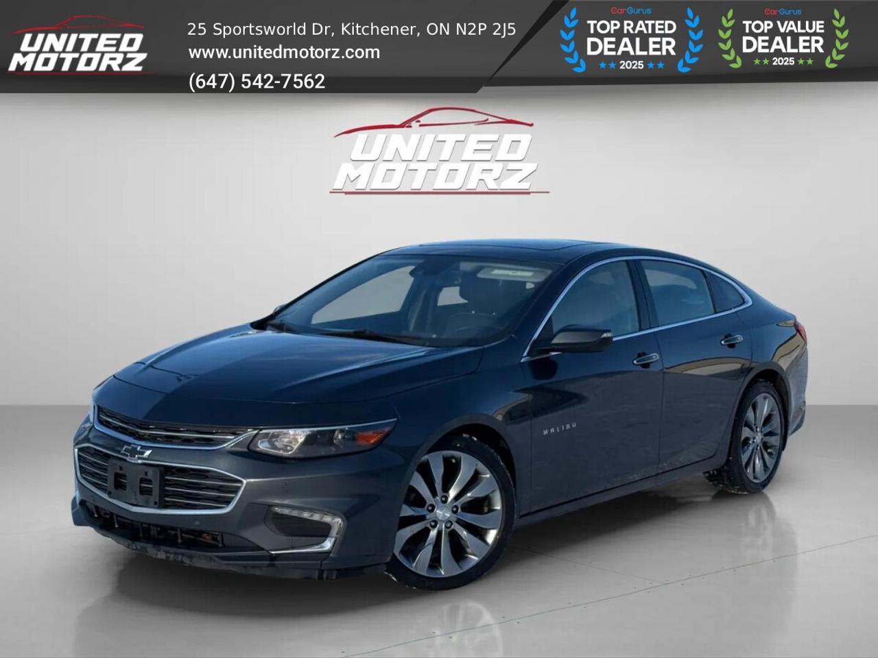 2016 Chevrolet Malibu Premier 2.0T~SAFETY CERTIFIED~ONE OWNER~ Photo0