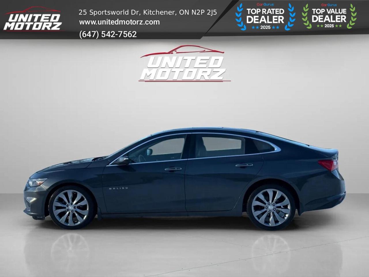 2016 Chevrolet Malibu Premier 2.0T~SAFETY CERTIFIED~ONE OWNER~ Photo