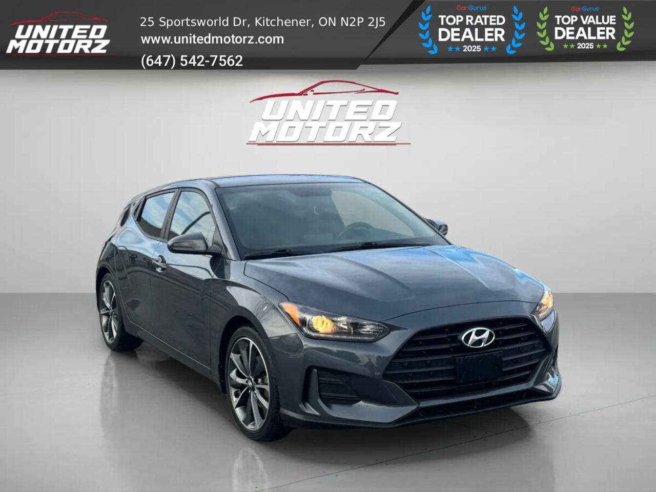 2019 Hyundai Veloster 2.0 GL~SAFETY CERTIFIED~ Photo2
