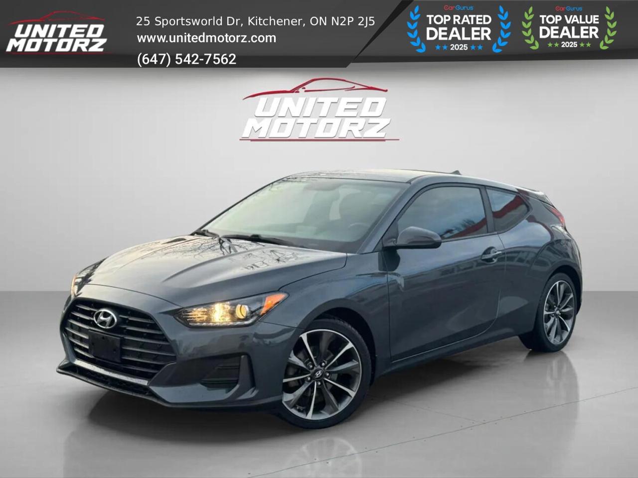 2019 Hyundai Veloster 2.0 GL~SAFETY CERTIFIED~ Photo0