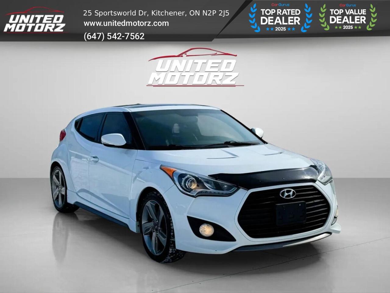 2015 Hyundai Veloster Turbo~SAFETY CERTIFIED~`NO ACCIDENTS~36 SERVICE RE Photo2