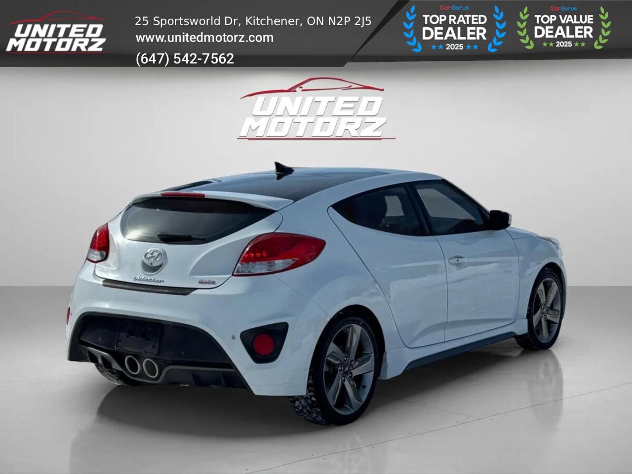 2015 Hyundai Veloster Turbo~SAFETY CERTIFIED~`NO ACCIDENTS~36 SERVICE RE Photo4
