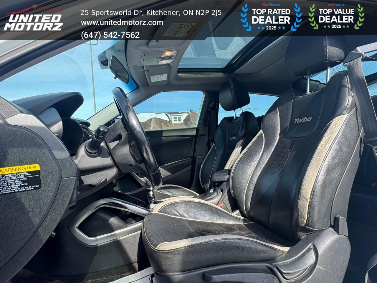 2015 Hyundai Veloster Turbo~SAFETY CERTIFIED~`NO ACCIDENTS~36 SERVICE RE Photo