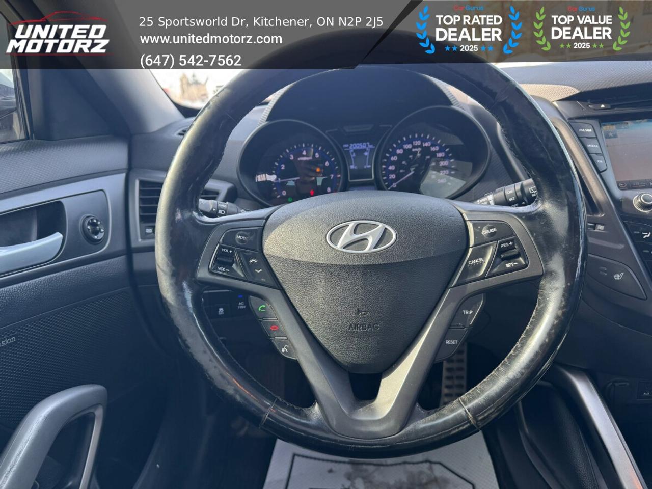 2015 Hyundai Veloster Turbo~SAFETY CERTIFIED~`NO ACCIDENTS~36 SERVICE RE Photo