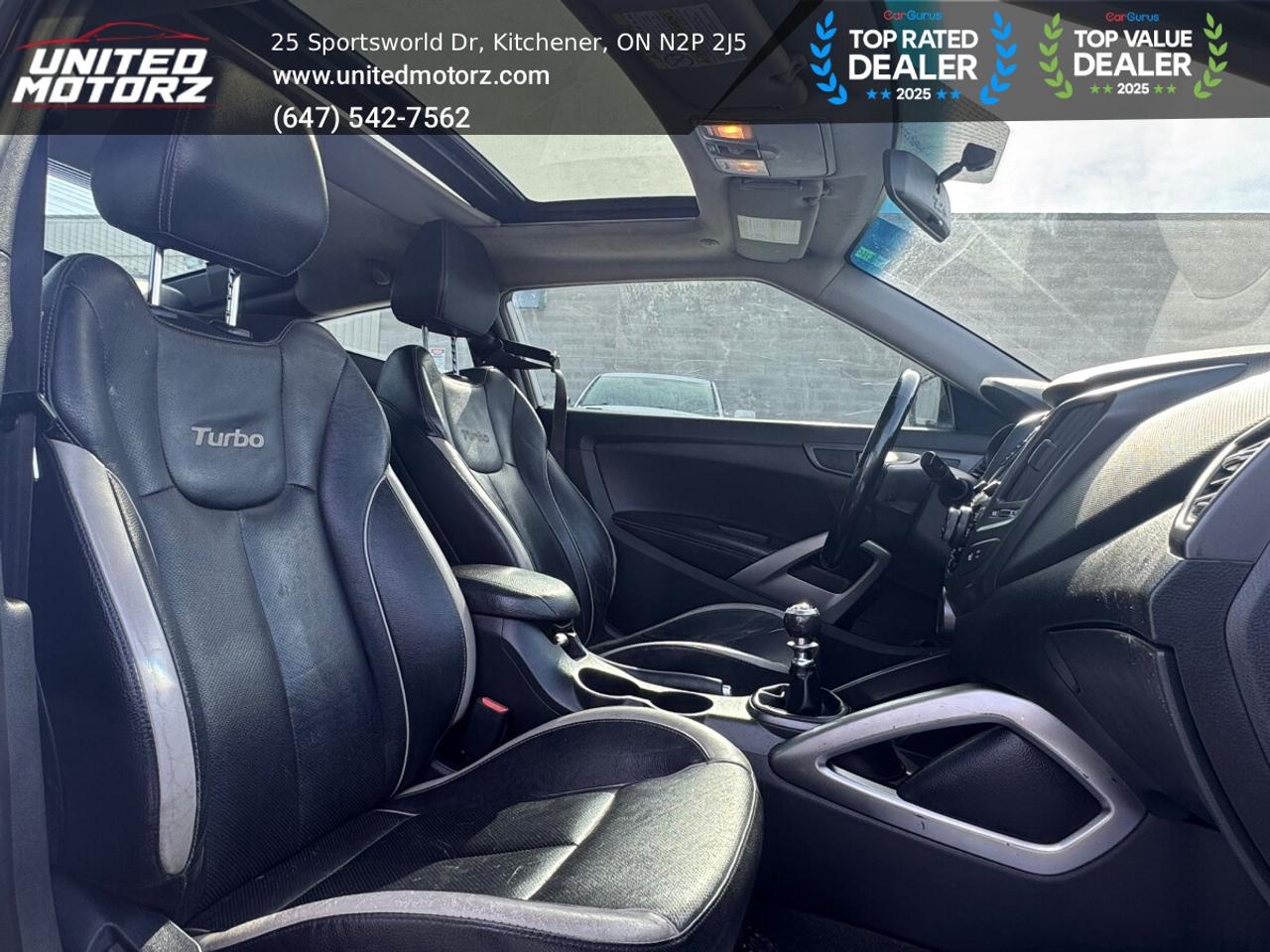 2015 Hyundai Veloster Turbo~SAFETY CERTIFIED~`NO ACCIDENTS~36 SERVICE RE Photo