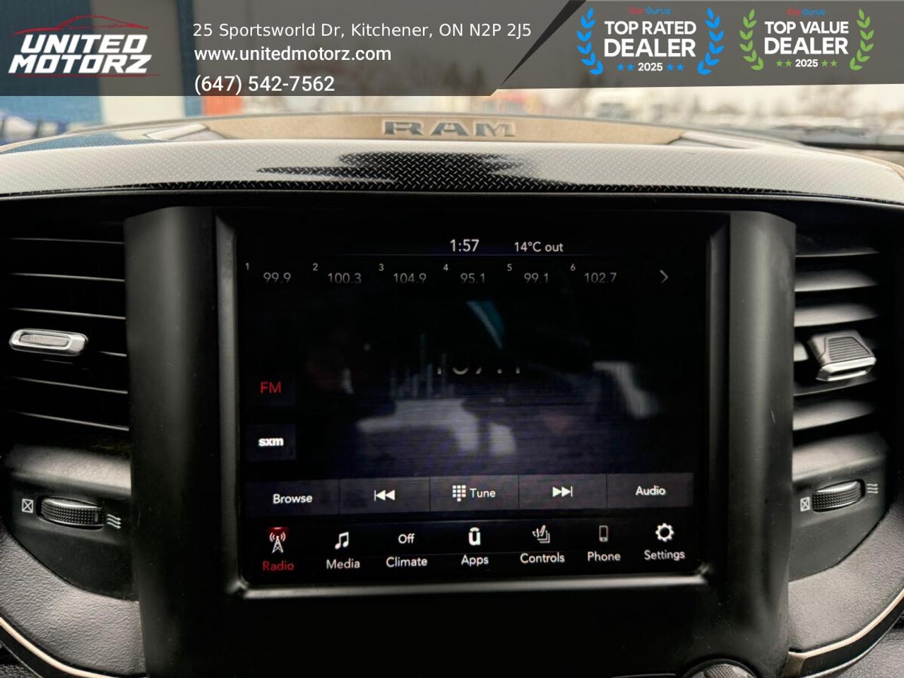 2020 RAM 1500 Sport 4X4 Quad Cab 6'4" 5.7L Hemi V8~CERTIFIED~19 Photo