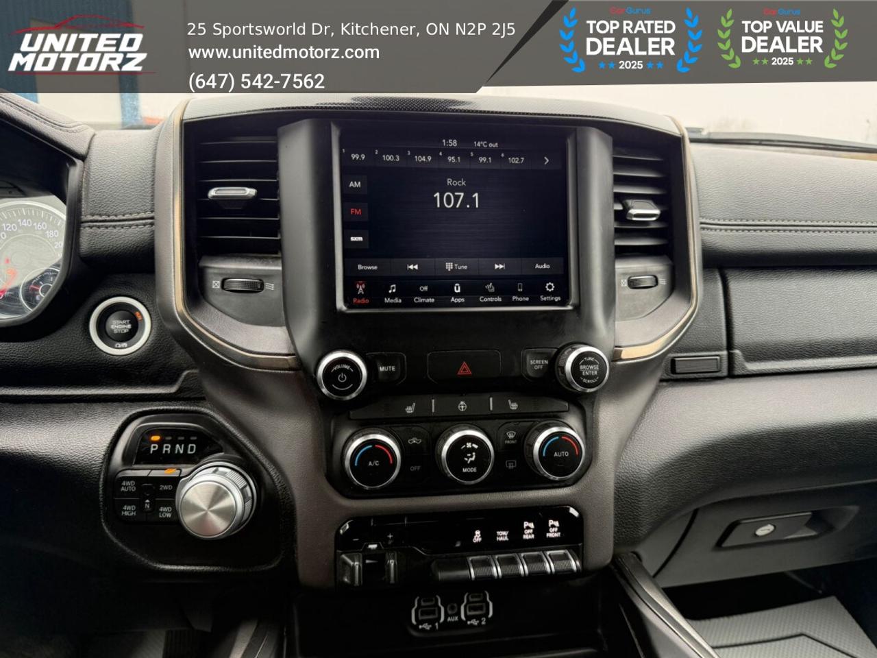 2020 RAM 1500 Sport 4X4 Quad Cab 6'4" 5.7L Hemi V8~CERTIFIED~19 Photo