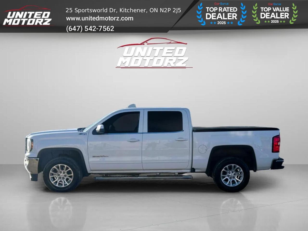 2016 GMC Sierra 1500 SLE 143.5" 4WD Crew Cab 5.3L V8~SAFETY CERTIFIED~1 Photo