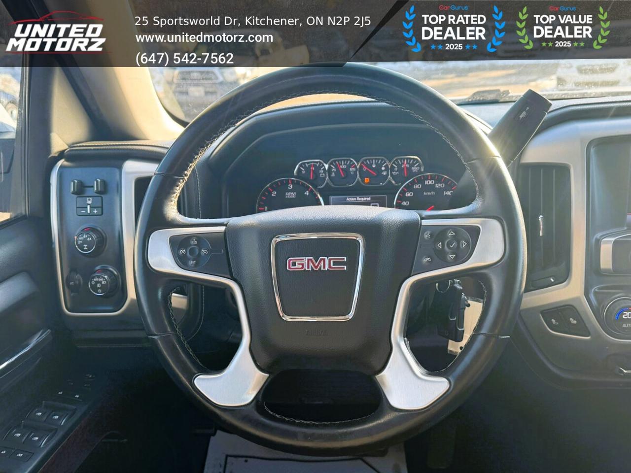 2016 GMC Sierra 1500 SLE 143.5" 4WD Crew Cab 5.3L V8~SAFETY CERTIFIED~1 Photo