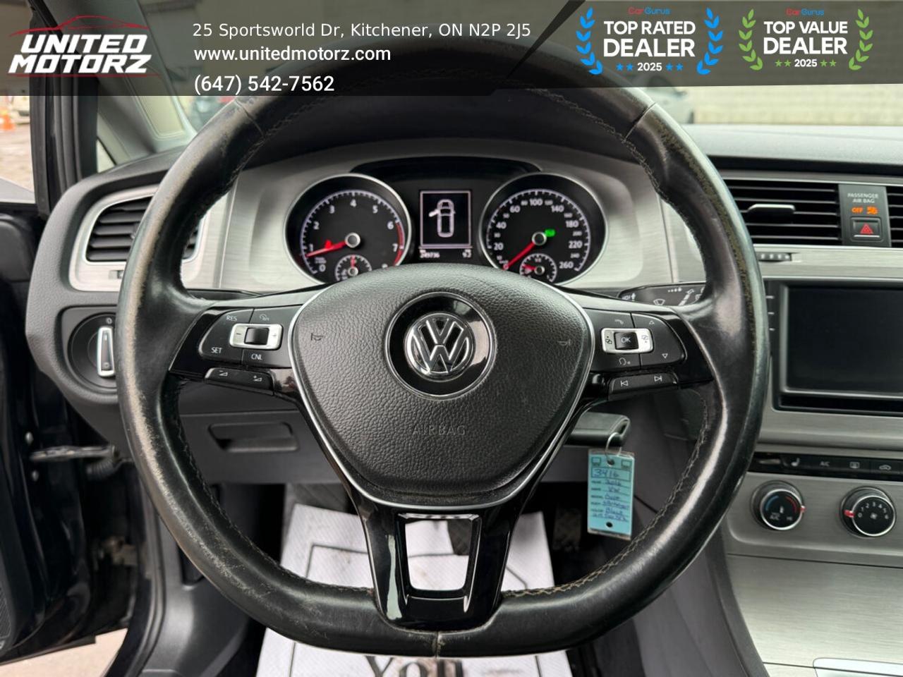 2016 Volkswagen Golf SportWagon 1.8 TSI ~SAFETY CERTIFIED~NO ACCIDENTS~ Photo