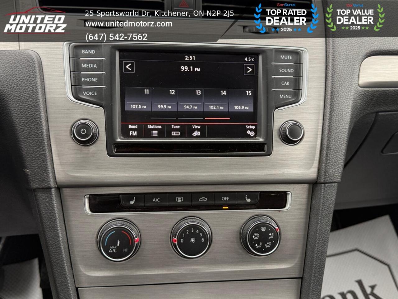 2016 Volkswagen Golf SportWagon 1.8 TSI ~SAFETY CERTIFIED~NO ACCIDENTS~ Photo