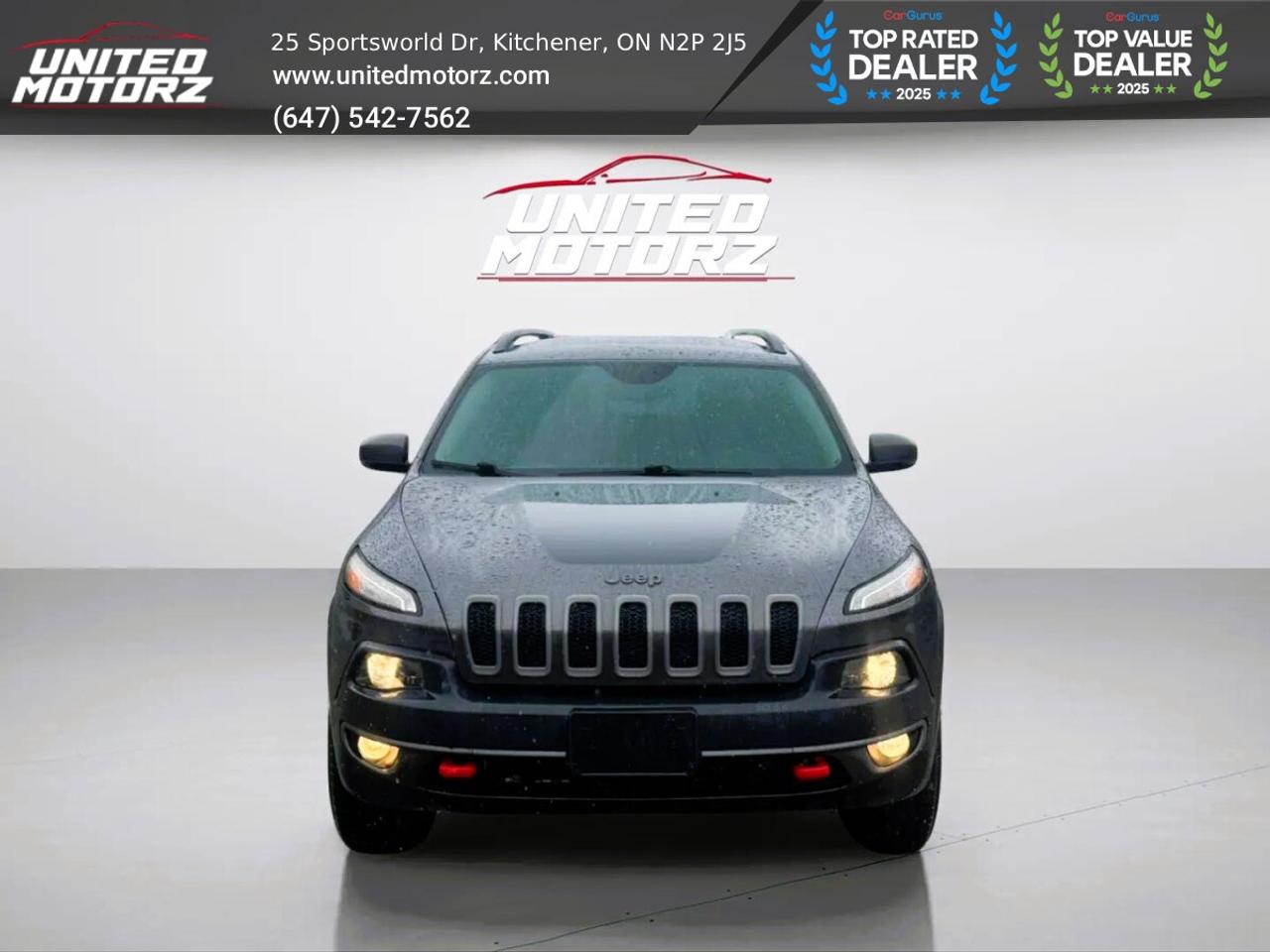 2015 Jeep Cherokee Trailhawk~SAFETY CERTIFIED~ONE OWNER~22 Service Re Photo
