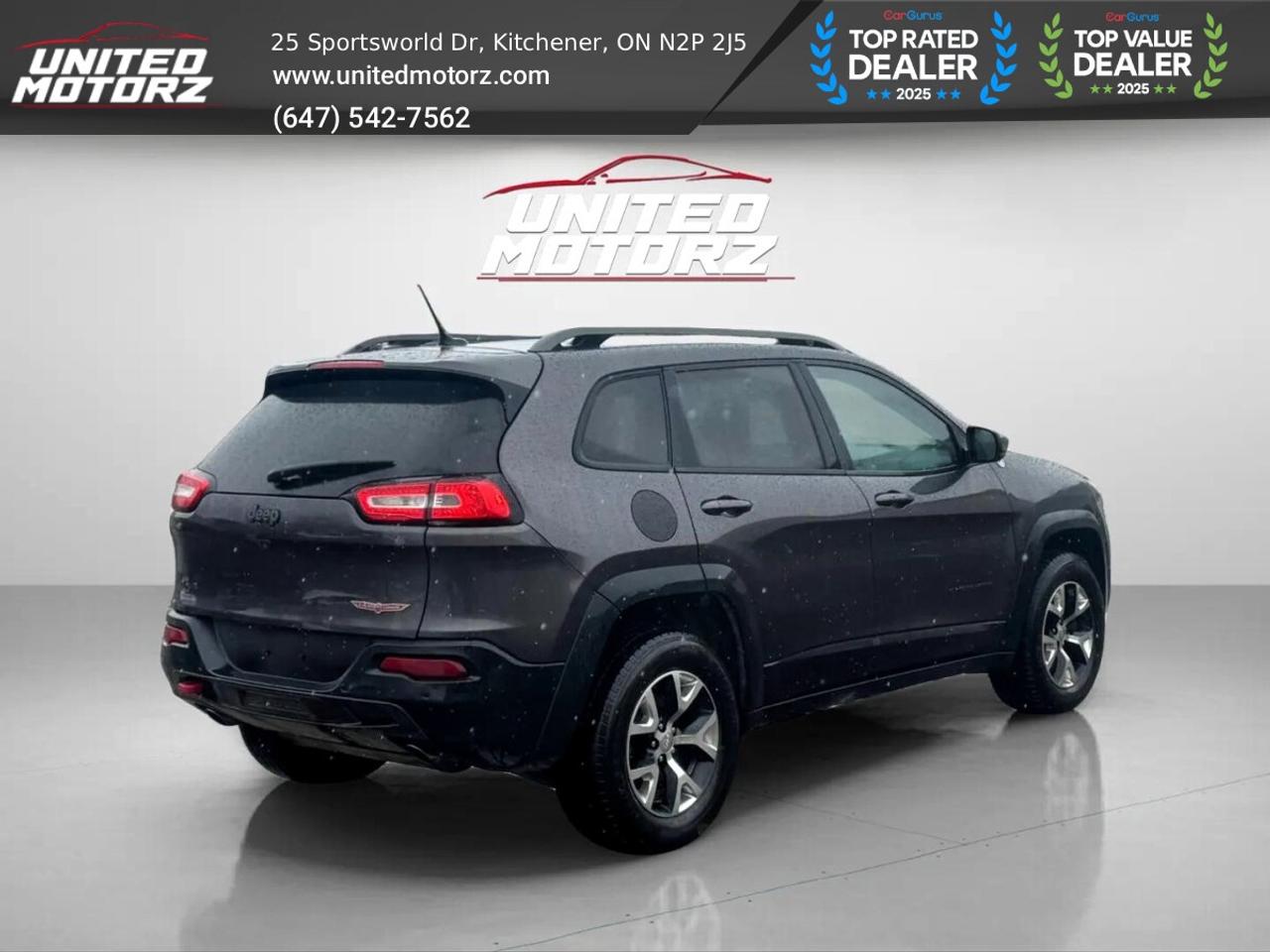 2015 Jeep Cherokee Trailhawk~SAFETY CERTIFIED~ONE OWNER~22 Service Re Photo