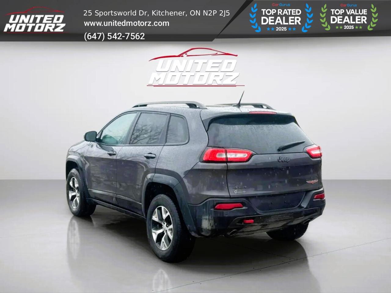 2015 Jeep Cherokee Trailhawk~SAFETY CERTIFIED~ONE OWNER~22 Service Re Photo