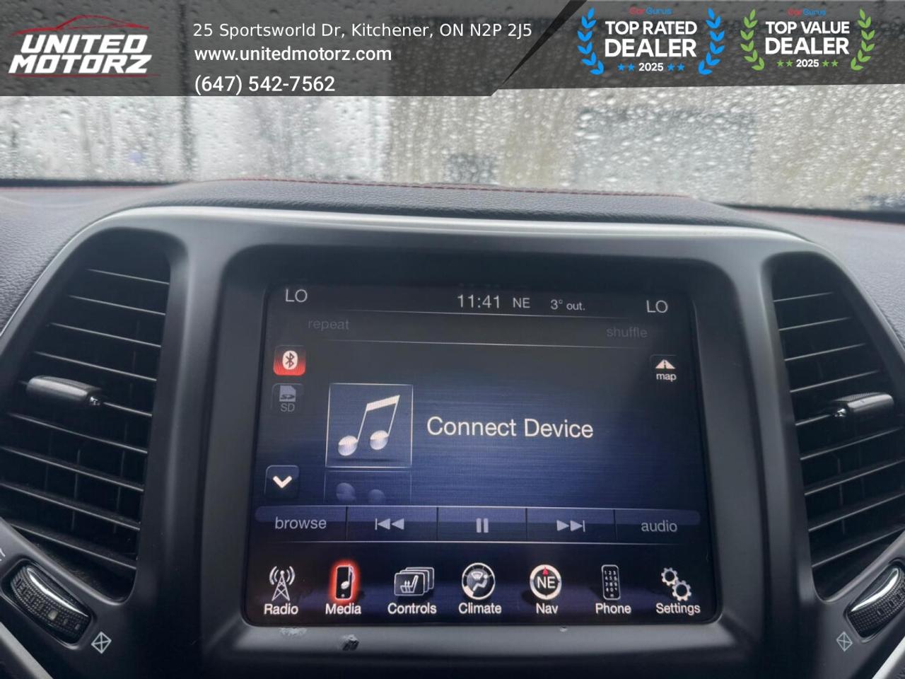 2015 Jeep Cherokee Trailhawk~SAFETY CERTIFIED~ONE OWNER~22 Service Re Photo