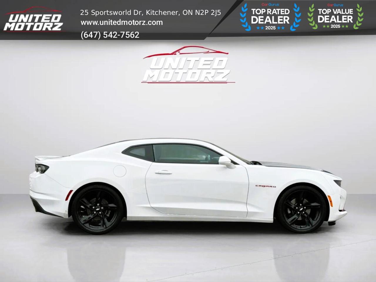 2019 Chevrolet Camaro 1LT RS Pkg. 275 hp~SAFETY CERTIFIED~25 Service Rec Photo3