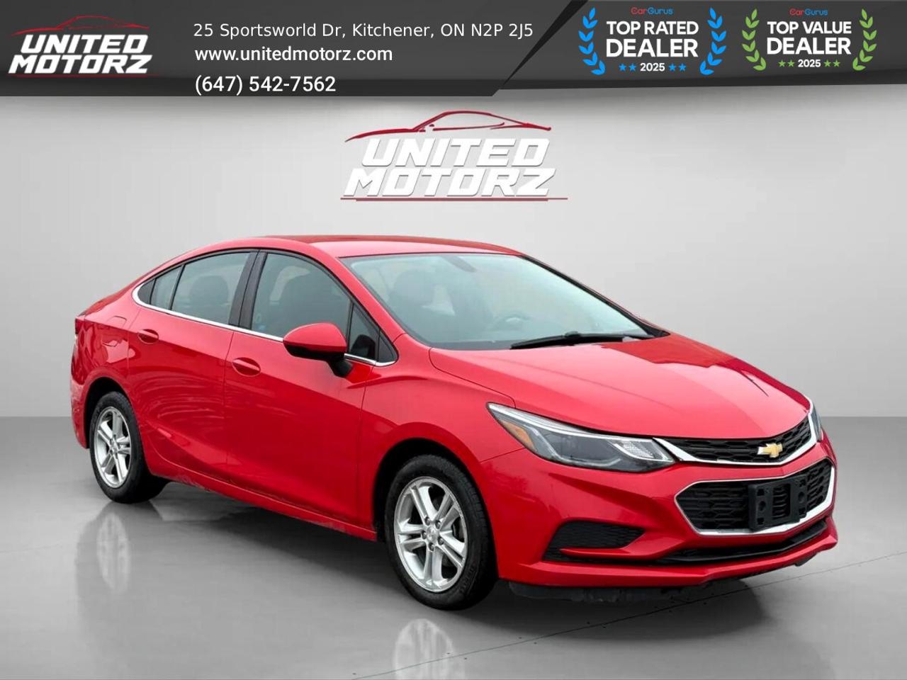 2017 Chevrolet Cruze LT~SAFETY CERTIFIED~ Photo2