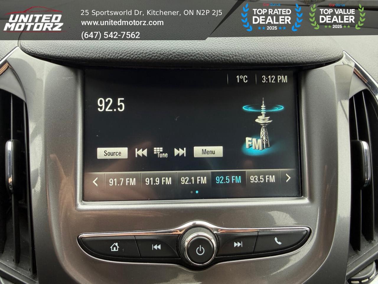 2017 Chevrolet Cruze LT~SAFETY CERTIFIED~ Photo