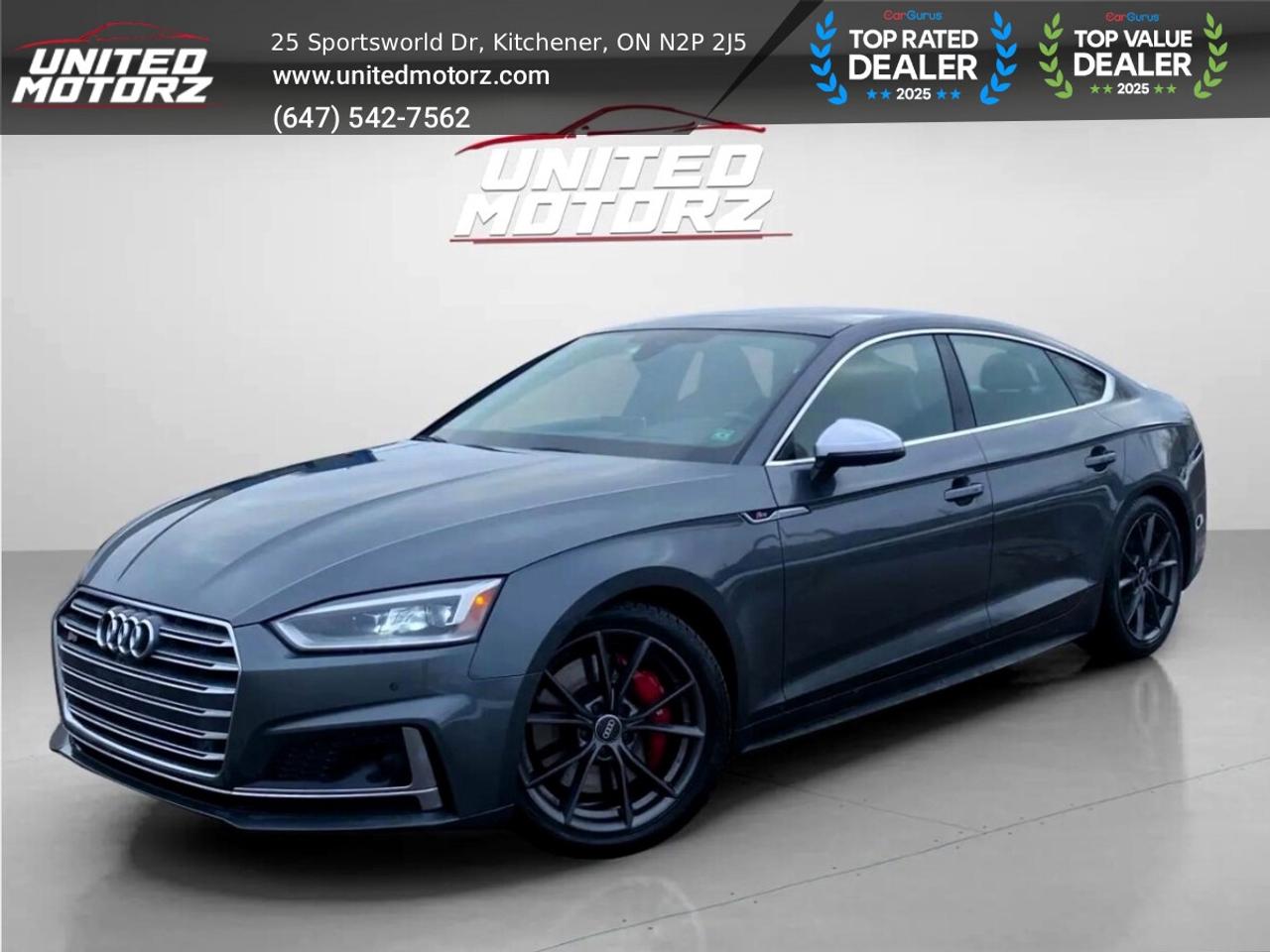 2018 Audi S5 Technik Sportback S-Line~CERTIFIED~NO ACCIDENTS~ Photo0