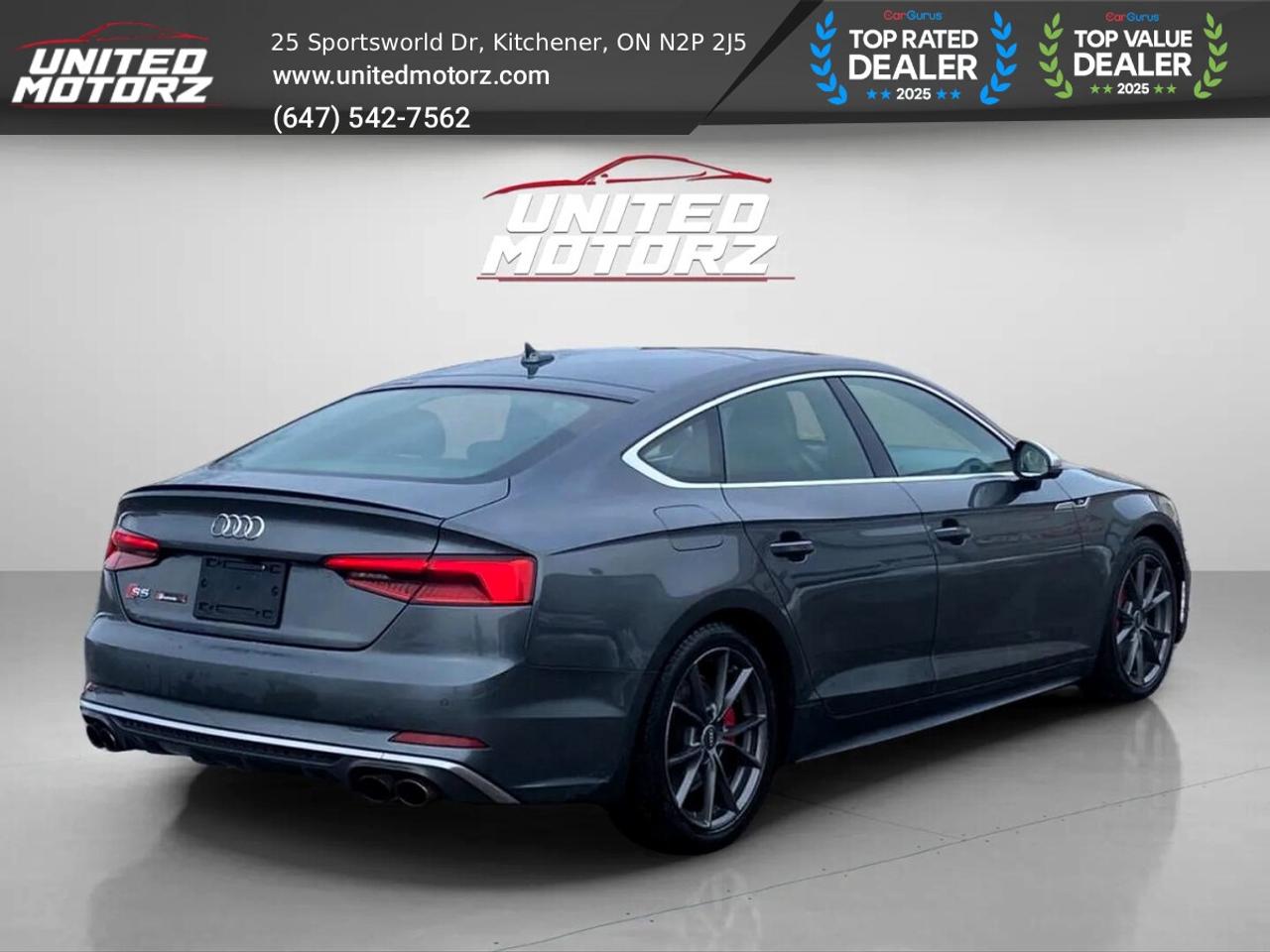 2018 Audi S5 Technik Sportback S-Line~CERTIFIED~NO ACCIDENTS~ Photo4